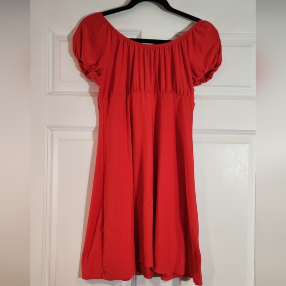 Ultra Flirt Red Fitted Mini Dress M - Picture 4 of 4